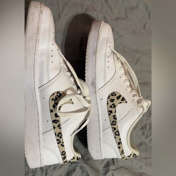 Cheetah print Nike Court Visions - Picture 2 of 3
